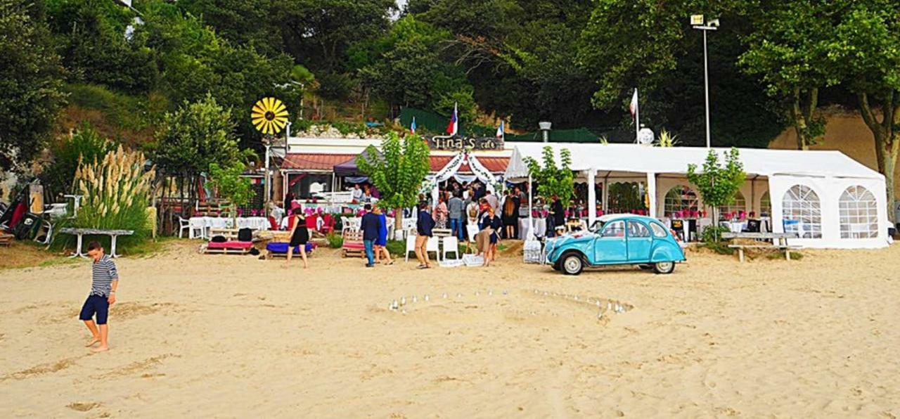 משר-סור-ג'ירונדה La Palombiere, Plage A 150M מראה חיצוני תמונה